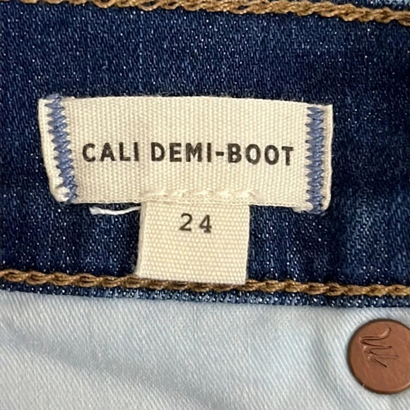 Madewell Cali Demi-Boot Jeans in Preston Wash - Size 24 - Picture 7 of 10
